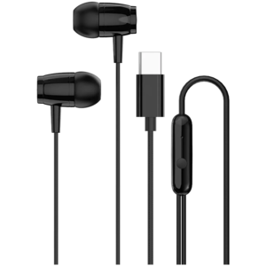 CANYON USB Type-C slušalice SEP-5, 1.2m kabel, Crne