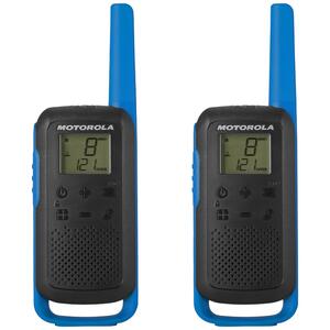 Motorola Walkie Talkie, domet 8 km, 16 kanala, plava - TLKR T62 BL