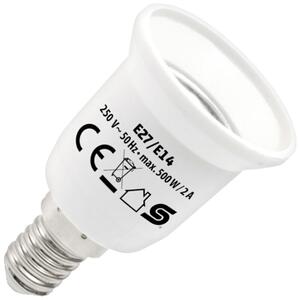 home Adapter za sijalično grlo E14 na E27 - E27/E14