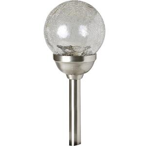 home Solarna vrtna LED lampa, staklena sfera - MX 826