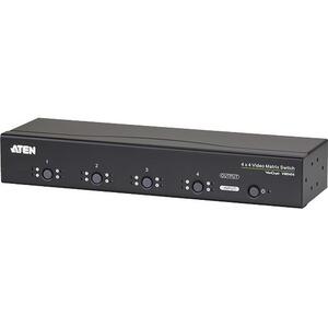 Valueline VGA switch, 4 x 4 audio/video + RS232 - VM0404-AT-G