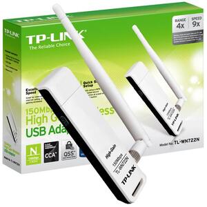 TP-LINK USB Wi-Fi mrežna kartica + ANTENA, 150Mbps, 2,4GHz - TL-WN722N