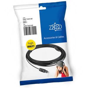ZED electronic Optički Toslink kabel 1.0 metar, 4mm, ekstra kvaliteta - OPK/1