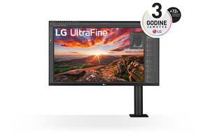 LG monitor UltraFine 32UN880K-B USB Type C 60W PD, 32, 4K, IPS, 350 cd/m2, HDR10, Black Stabilizer, HDMI, DP, Type C, 60Hz, 5ms