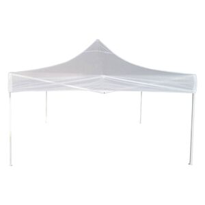 Vrtni paviljon sklopivi 3x3x2.5 m, bijeli
