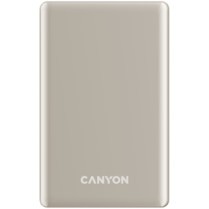CANYON prenosna baterija OnPower 505 slim Magnetic 5000 mAh PD20W bež