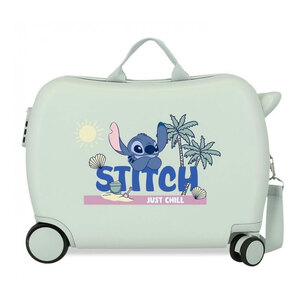 Disney dječji kofer ABS 45cm, Stitch Just Chill 3151041, pastelno zeleni
