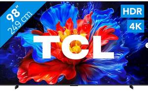 TCL QLED televizor 98P81K, 4K HDR, Smart TV, Google TV, AiPQ PRO PROCESSOR, 144Hz Native Refresh Rate, ONKYO 2.1CH, HDR10+