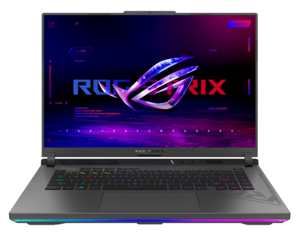 ASUS ROG Strix G16 Gaming laptop G614FR-S5129W, 16" 2,5K IPS 240Hz, AMD Ryzen 9-9955HX3D, 32GB RAM, 2TB SSD, NVIDIA GeForce RTX 5070Ti 12GB, Windows 11 Home + ROG Ruksak