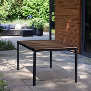 KETER PORTO retro vrtni stol 159x95x76 cm – smeđi
