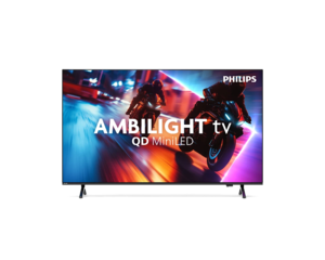 PHILIPS QD MiniLED televizor 55MLED920/12, 4K Ultra HD, Titan OS, Smart TV, Ambilight, 144 Hz VRR, P5 Perfect Picture Engine, Crni