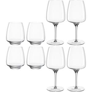 Leonardo set 8 čaša CESTI 350ml, 4+4 čaše