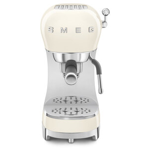 Smeg aparat za espresso kafu ECF02CREU, krem