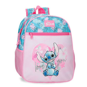 Disney školski ruksak 33 cm, Heart Stitch 4982242, roze
