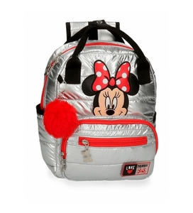 Disney školski ruksak 28 cm, My Pretty Bow, srebrni