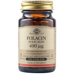 SOLGAR Folna kiselina 400µg  100 tableta