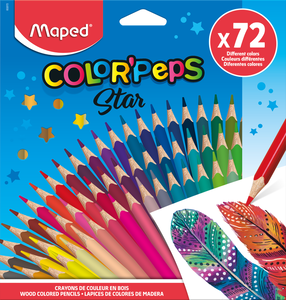 MAPED Drvene bojice 72/1 COLOR PEPS