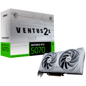 MSI grafička kartica RTX 5070 12G VENTUS 2X OC WHITE, GDDR7, 192 bit, 250W