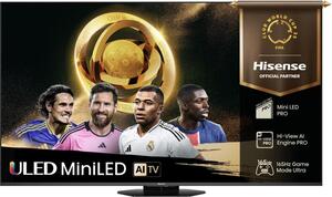 Hisense Mini LED televizor 65U8Q, 4K Ultra HD, Smart TV, VIDAA , Hi-View AI Engine PRO,4.1.2 Surround, 165Hz Game Mode Pro, Crni