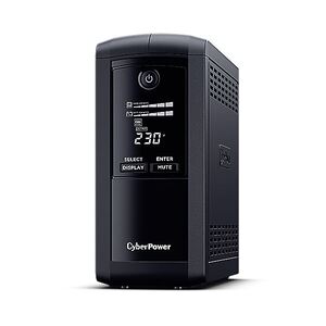 CyberPower UPS 1000VA/550W VP1000EILCD, line-int., Euro, desktop