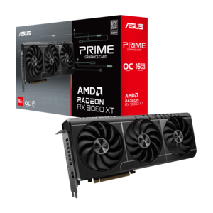 ASUS grafička kartica PRIME AMD Radeon RX9060XT O16G 16GB GDDR6, 128-bit, 2x DP,1x HDMI