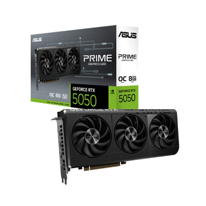 ASUS grafička kartica PRIME Nvidia GeForce RTX 5050 O8G 8GB GDDR6 OC, 128-bit, 3x DP, 1x HDMI