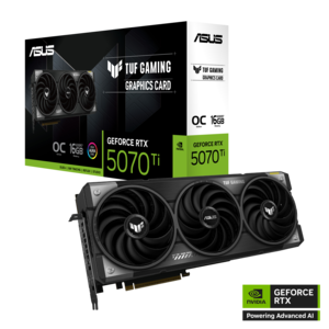 ASUS grafička kartica TUF Nvidia GeForce RTX 5070TI O16G GAMING 16GB GDDR7, OC, 256-bit,3x DP, 1x HDMI