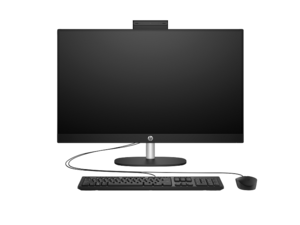 HP  računar 27-cr0045ny AIO, 27, Non Touch, Intel Core i5 1335U, 16GB DDR4 RAM, 512GB SSF,FreeDos, crni, miš i tastatura, 3 godine garancije