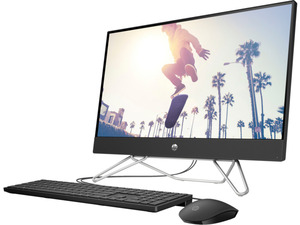 HP računar 24-cb1105ny AIO, 24, Non Touch, Intel Core i3 1215U, 8GB DDR4 RAM, 512GB SSD, FreeDOS, crni, miš i tastatura, 1 godina garancije