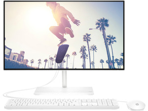 HP računar 24-cb1056ny AIO, 24, non touch, Intel Core i5 1235U, 16GB DDR4 RAM, 512GB SSD, FreeDOS, bijeli, miš i tastatura, 3 godine garancije