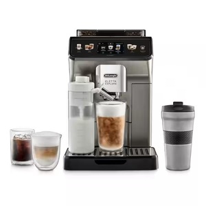 DeLonghi aparat za espresso kafu ECAM450.86.T Eletta Explore titanij, automatski