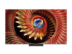 TCL 85C8K 4K QD-Mini LED TV; 144Hz Google TV; ZeroBorder; Audio BANG & OLUFSEN, CrystGlow WHVA Panel, Netflix Youtube Amazon Prime Apple TV; Chromecast & T-cast,