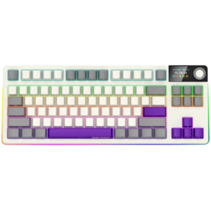 LORGAR tastatura KBP70TKLW, bežična TKL mehanička Gaming Pro, Bež, EN layout