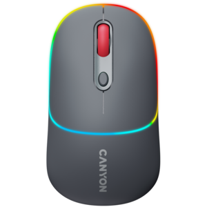 CANYON miš MW-22 2in1 BT/ bežični tamno sivi