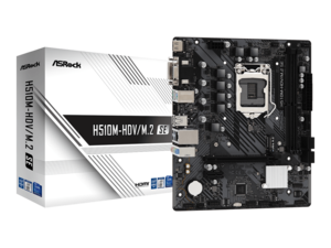ASROCK matična ploča H510M-HDV/M.2 SE Intel H470;LGA1200;2xDDR4M.2;VGA,DVI,HDMI;micro ATX