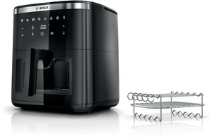 BOSCH friteza na vrući zrak MAF671B1 + rešetka za roštilj, 7.2 L, 1800 W