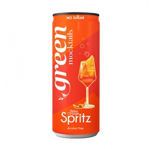 Green Narandža Aperol Spritz –  gazirani napitak bez šećera - 330ml