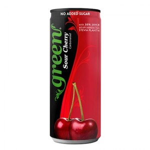 Green Višnja – bezalkoholni gazirani napitak bez šećera - 330ml