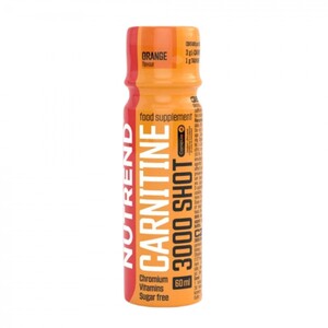 Nutrend Carnitine 3000 Shot – L-karnitin napitak, narandža, 60 ml