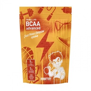 BATTERY REBEL BCAA ADVANCED, 380g, Juicy Peach Explosion