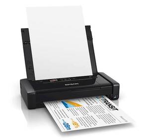EPSON printer WorkForce WF-100W mobilni, USB, Wi-Fi, crni