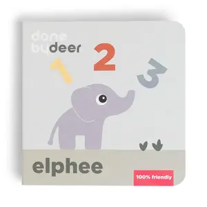 Done by Deer Edukativna knjiga Brojevi - Elphee