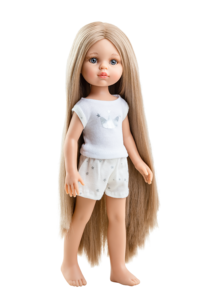 Paola Reina lutka - Carla duga kosa, Amiga Pyjama 32cm