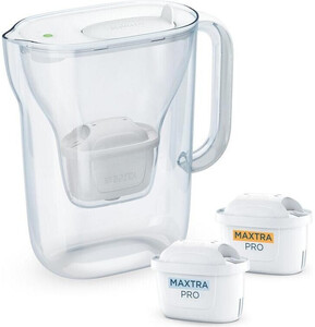 Brita Style Essential bokal za filtriranje vode 2,4L bijeli + 2 GRATIS filtera