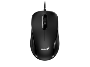 GENIUS miš DX-101 crni USB, optički, 1200 DPI, 1.5m, 3 tipke, 83g