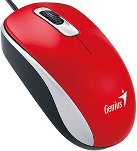 GENIUS miš DX-110 USB crveni