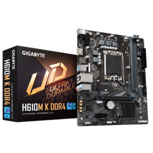 GIGABYTE matična ploča H610M K DDR4, LGA1700, 2xDDR4, M.2, 2xSATA, 6xUSB, HDMI, mATX