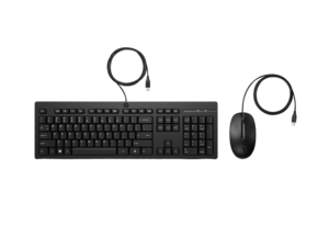 HP miš i tastatura 225 žični crni