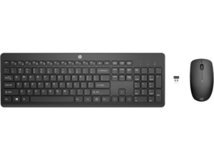 HP miš i tastatura 235 bežični crni set BIH layout