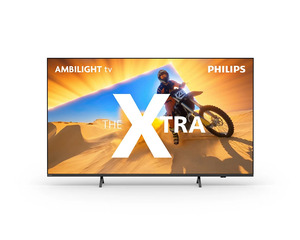 PHILIPS QD-Mini LED The Xtra televizor 85PML9019/12, Smart TV, TITAN OS, Ambilight s 3 strane, 144 Hz, P5 Perfect Picture Engine, Antracit sivi okvir
